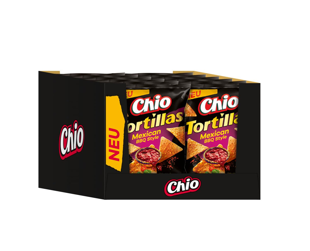 12x  Chio Tortillas Chips - Mexican BBQ Style 110g 12x110g (1320g)