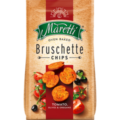 Maretti Bruschette Tomato,Olives&Oregano 150g