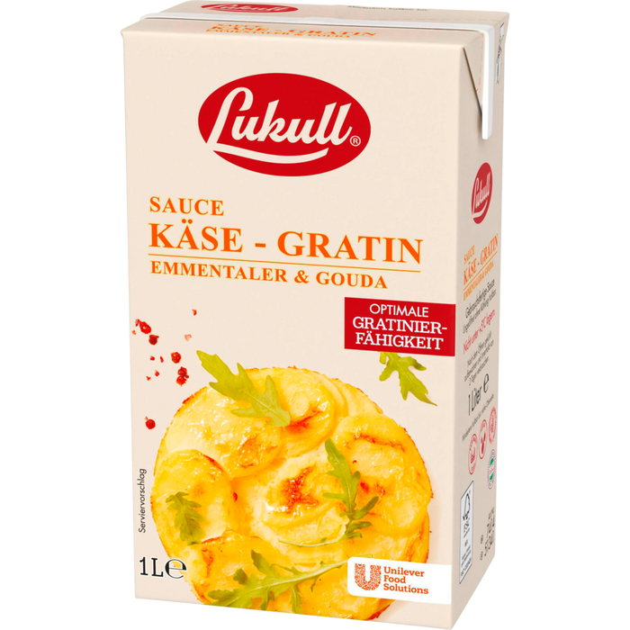 Lukull Käse-Gratin-Sauce Emmentaler 1l