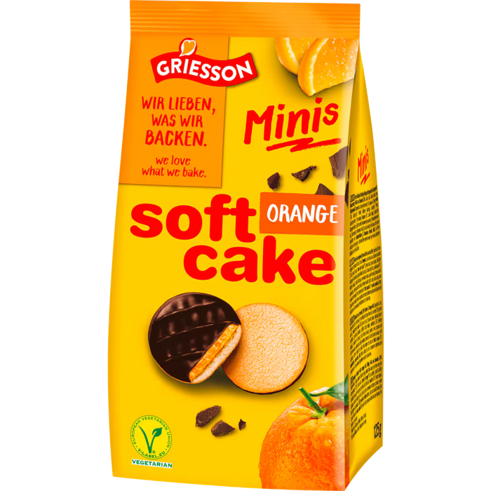 Griesson Minis Soft Cake Orange 125g