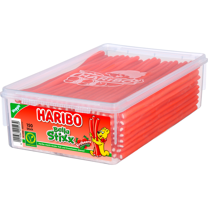 Haribo Balla Stixx Erdbeere 150ST 1125g