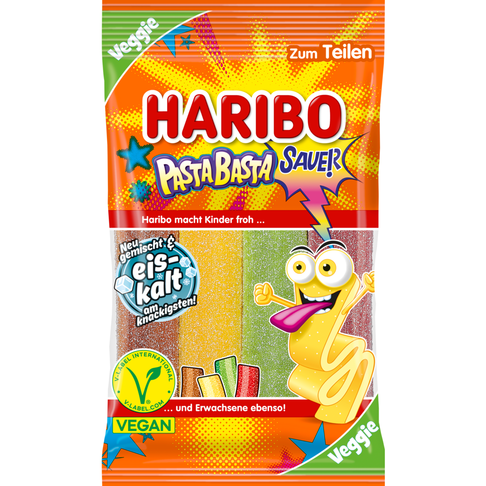 Haribo 160g Pasta Basta Sauer Vegan