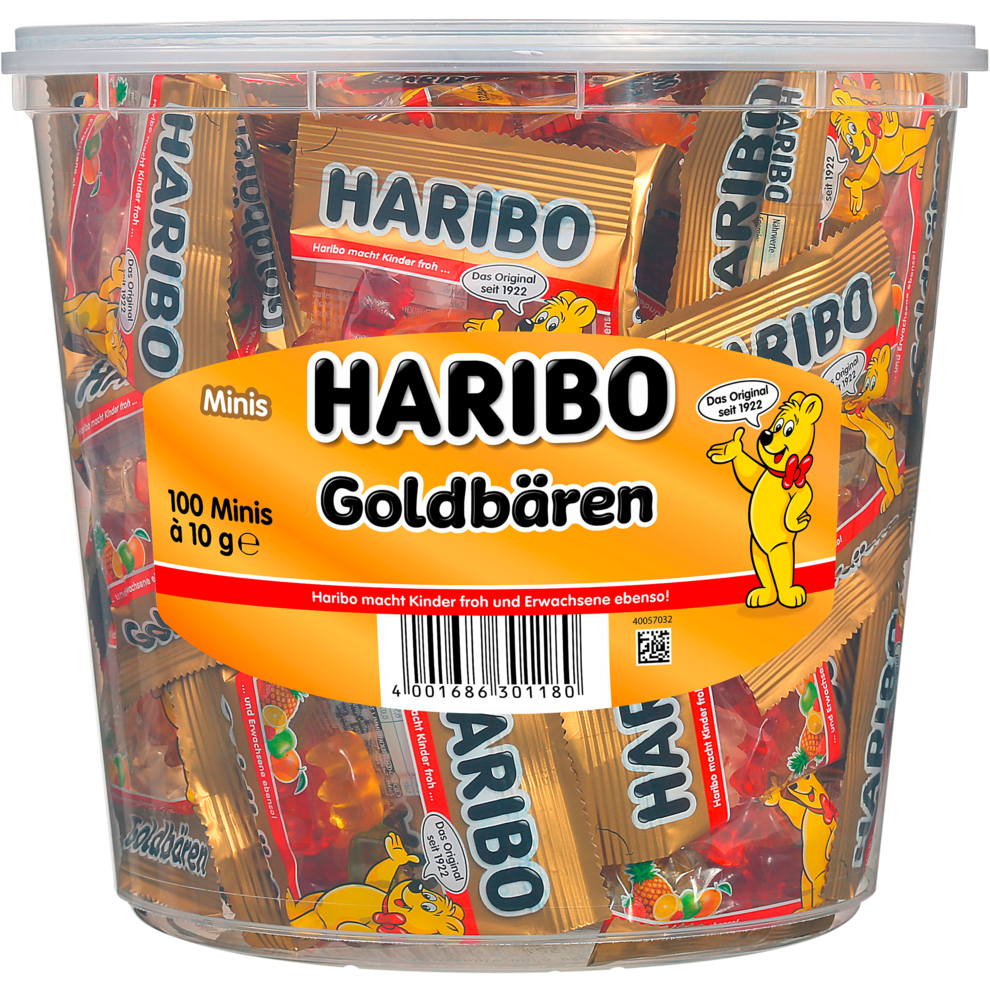 Haribo Goldbären mini 100ST 1kg
