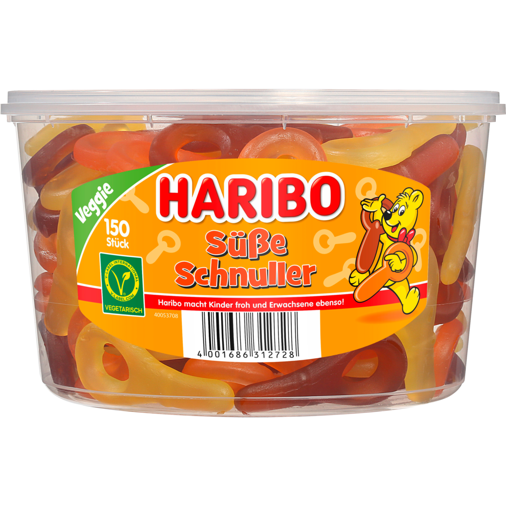 Haribo Süße Schnuller 150ST 1350g