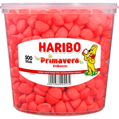 Haribo Erdbeeren Primavera 500Stück 1150g