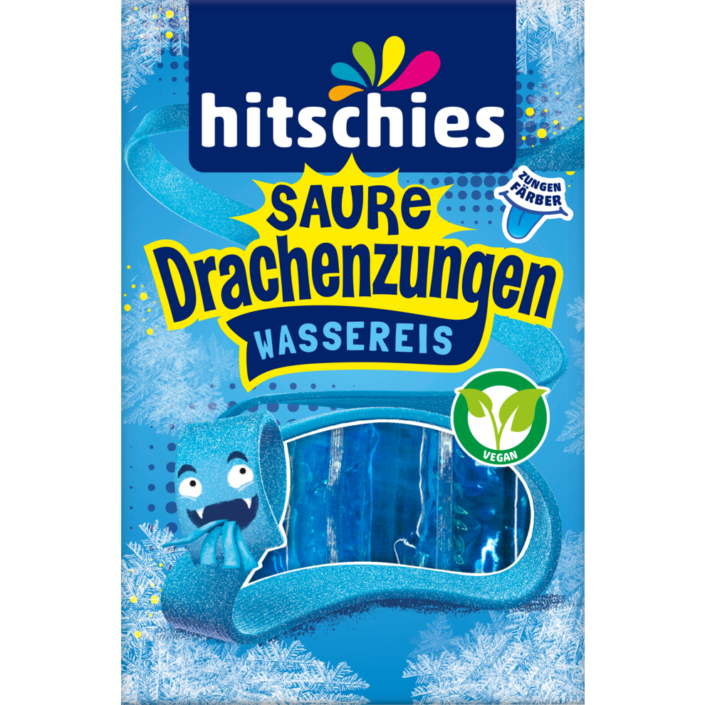 hitschies Wassereis Saure Drachenzung.Blau 10x40ml