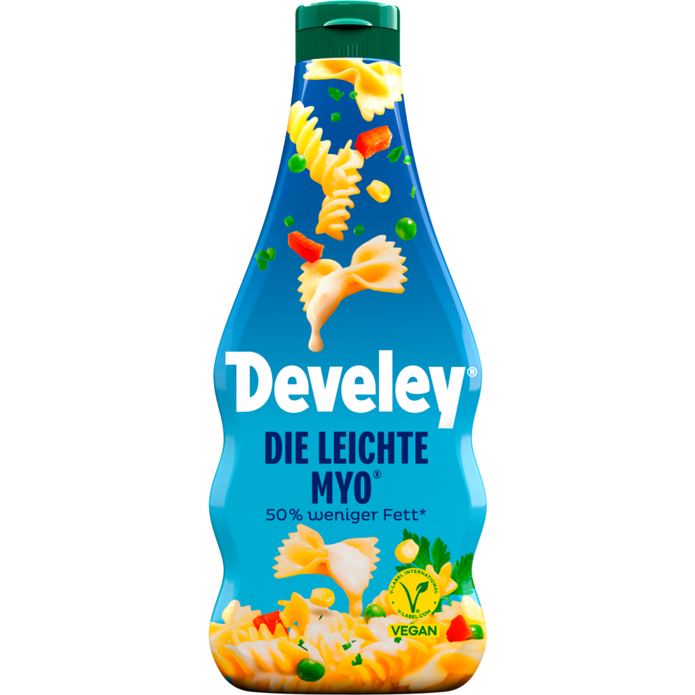 Develey Unser Original Die Leichte Vegane Salatcreme 500ml