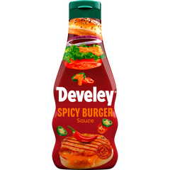 3x Develey Spicy Burger Sauce 250ml (3x250ml)