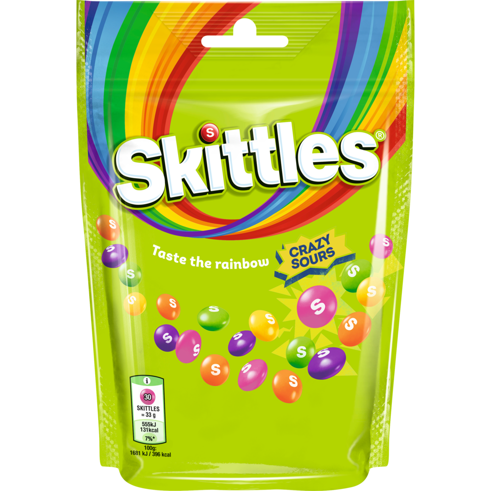 Skittles Crazy Sours 136g