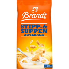 Brandt Stipp- und Suppenzwieback 400g