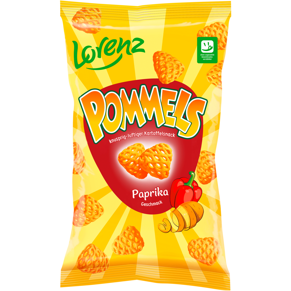 Lorenz Pommels Snack Paprika 75g
