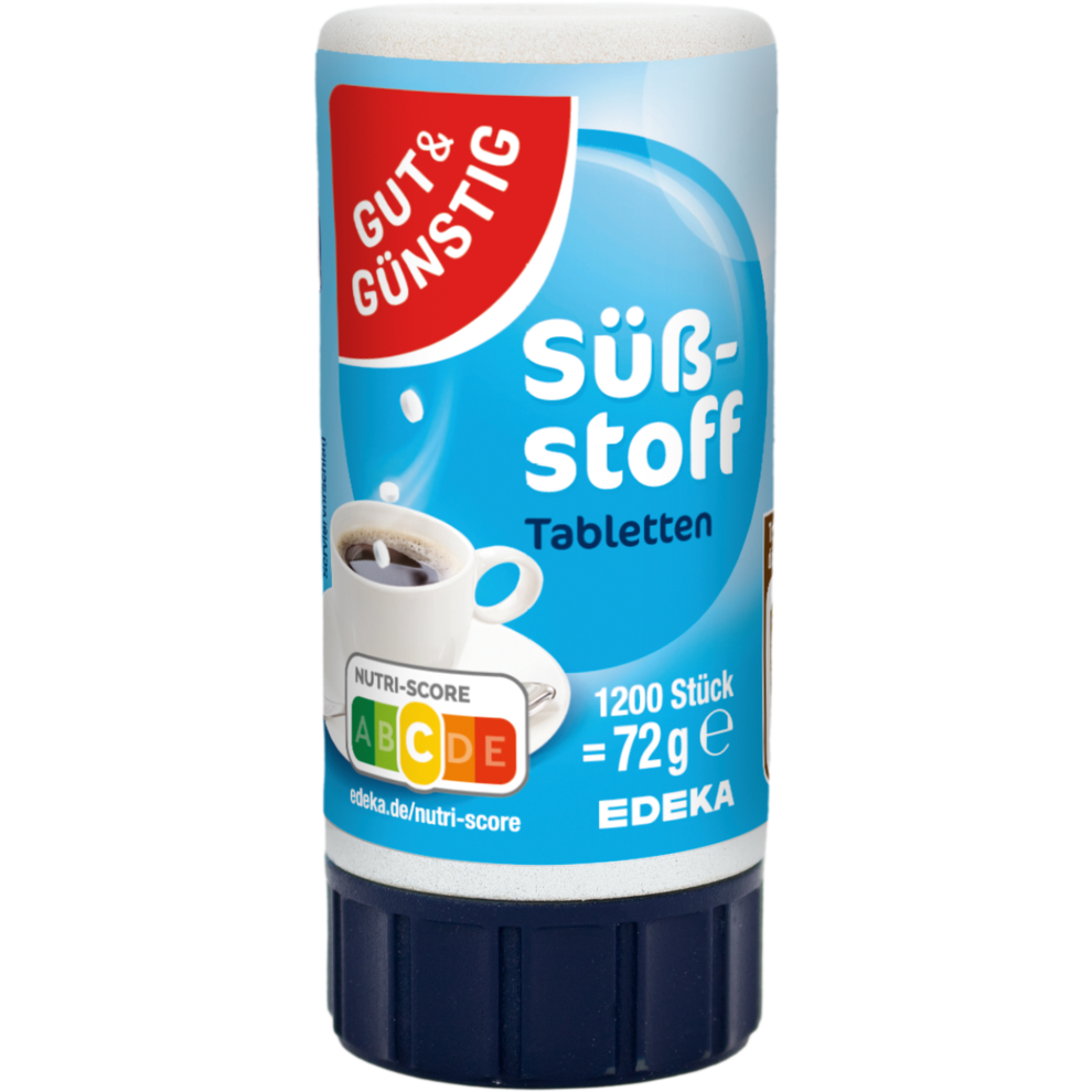 GUT&GÜNSTIG Süßstoff Tabletten 1200Stück (72g)