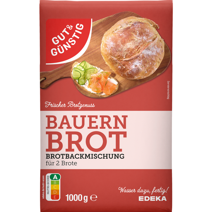 Gut&Günstig Brotbackmischung Bauernbrot 1kg