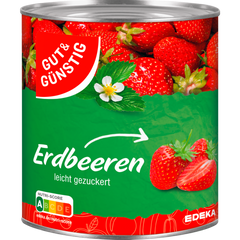 G&G Erdbeeren leicht gezuckert 410g