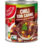 Produktbild anzeigen: 6x GUT&amp;GÜNSTIG Chili con Carne 800g (6x800g)
