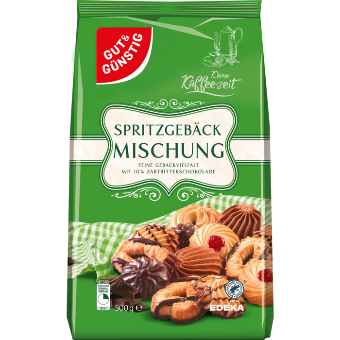 10x GUT&GÜNSTIG Spritzgebäckmischung 500g (10x500g)