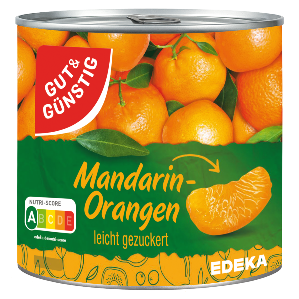 G&G Mandarin-Orangen leicht gezuckert 312g