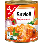 Produktbild anzeigen: G&amp;G Ravioli Bolognese 800g
