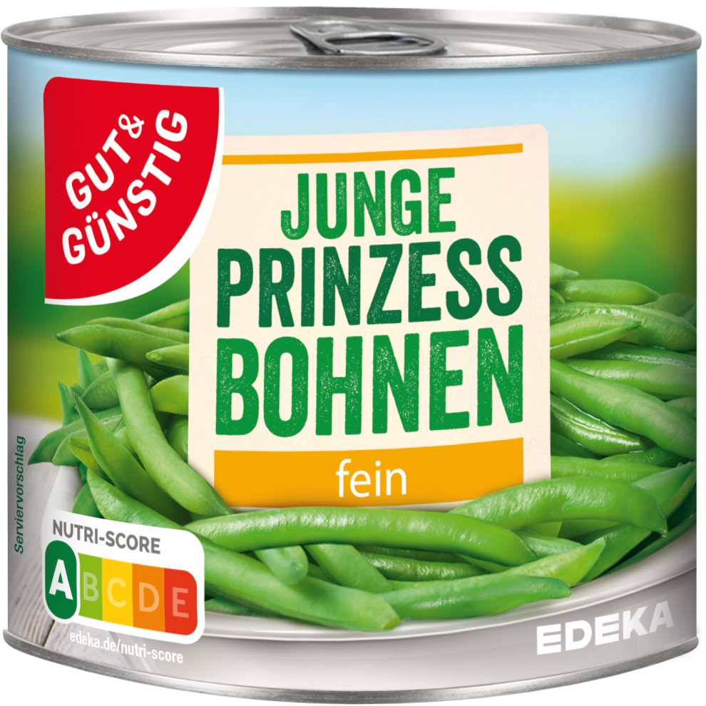 GUT&GÜNSTIG Prinzessbohnen fein 400g