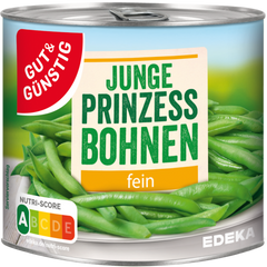 GUT&GÜNSTIG Prinzessbohnen fein 400g