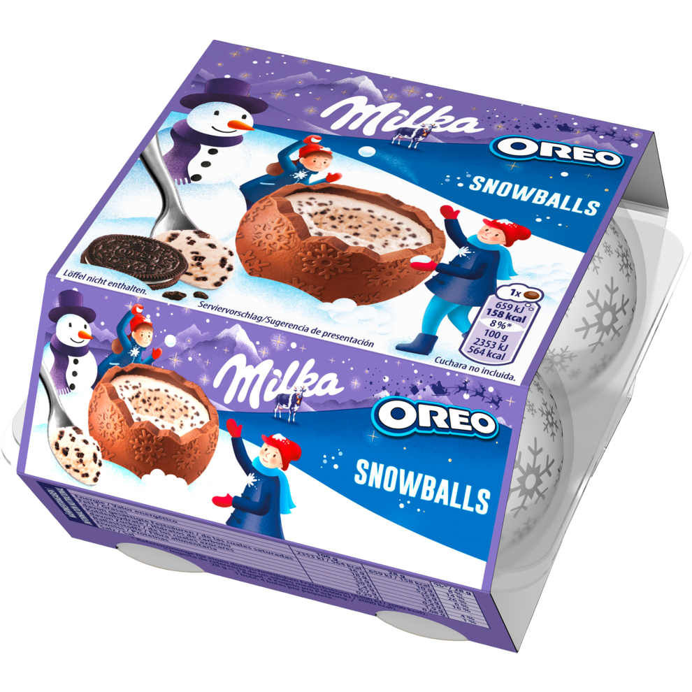 Milka Snow Balls Oreo 112g