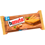 Produktbild anzeigen: Ferrero hanuta 2er Packung 44g
