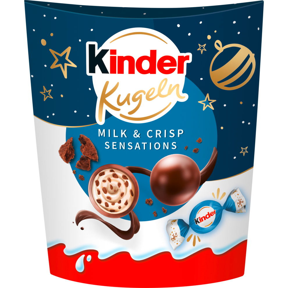 Kinder Kugeln Milk & Crispy Bits Sensation 90g
