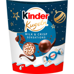 Produktbild anzeigen: Kinder Kugeln Milk &amp; Crispy Bits Sensation 90g
