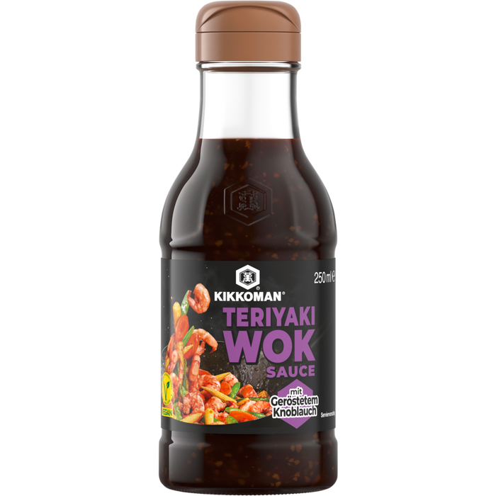 Kikkoman Teriyaki Sauce mit geröstetem Knoblauch 250ml