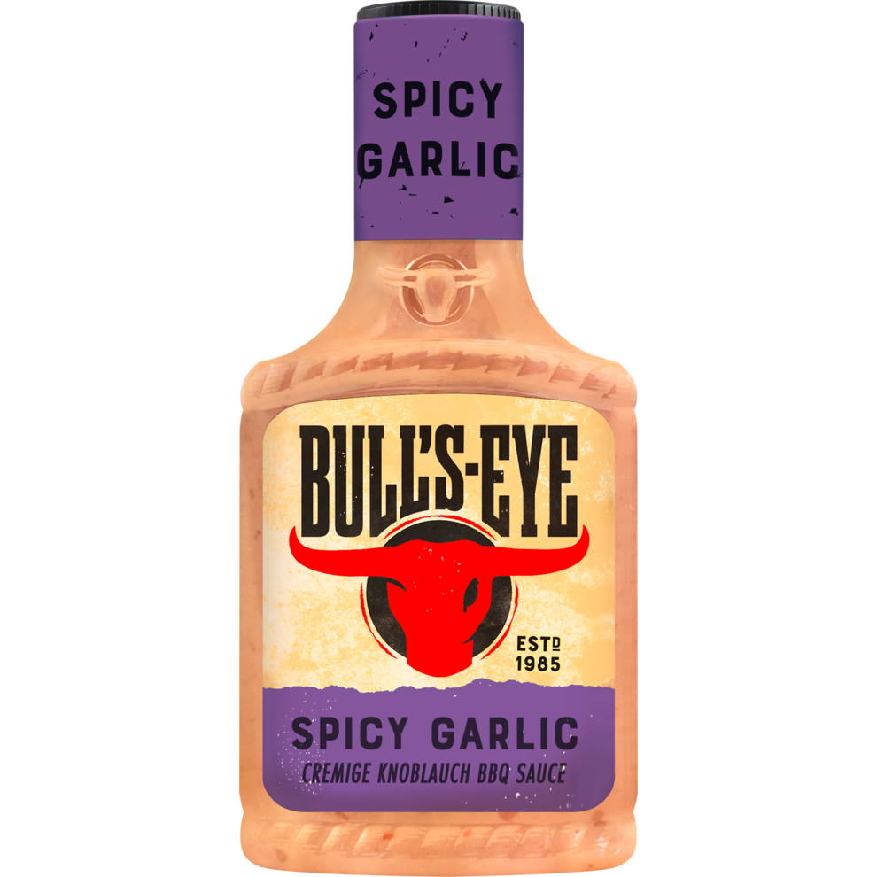 Bulls-Eye Spicy Garlic Knoblauch-BBQ-Sauce 300ml