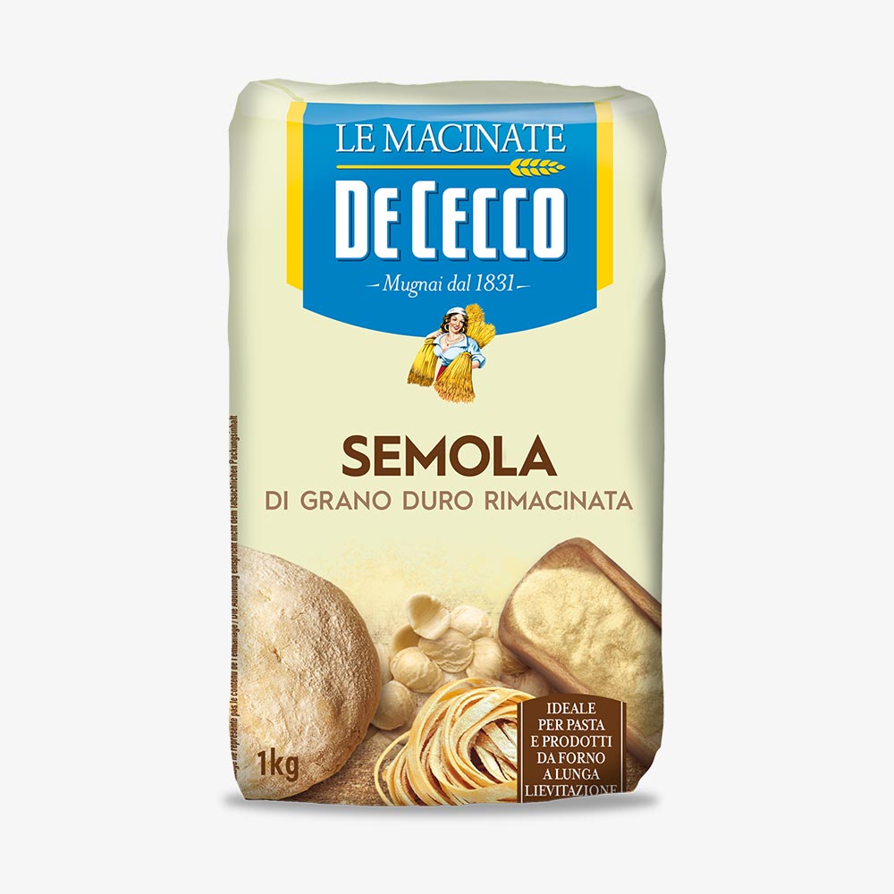 De Cecco Semola Di Grano Duro Rimacinata 1kg