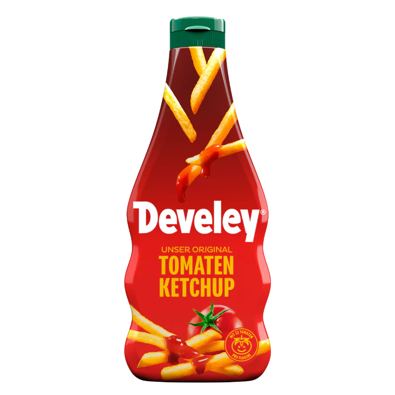 12x Develey Unser Original Tomaten Ketchup 500ml (12x500ml)