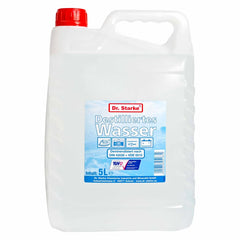 Dr. Starke Destilliertes Wasser, demineralisiert nach DIN 43530 – 5 Liter - Kanister