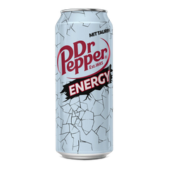 Dr Pepper Energy, 12er Pack, (12 x 500 ml) inc. EINWEG Pfand