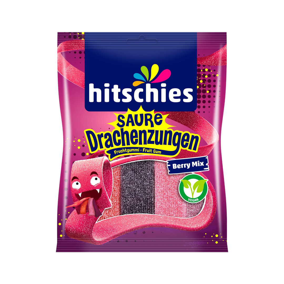 20x Hitschies Saure Drachenzungen Berry Mix (20x125g) (2500g)