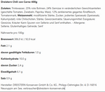 Produktbild anzeigen: 6x Dreistern Chili con Carne 400g (6x400g)
