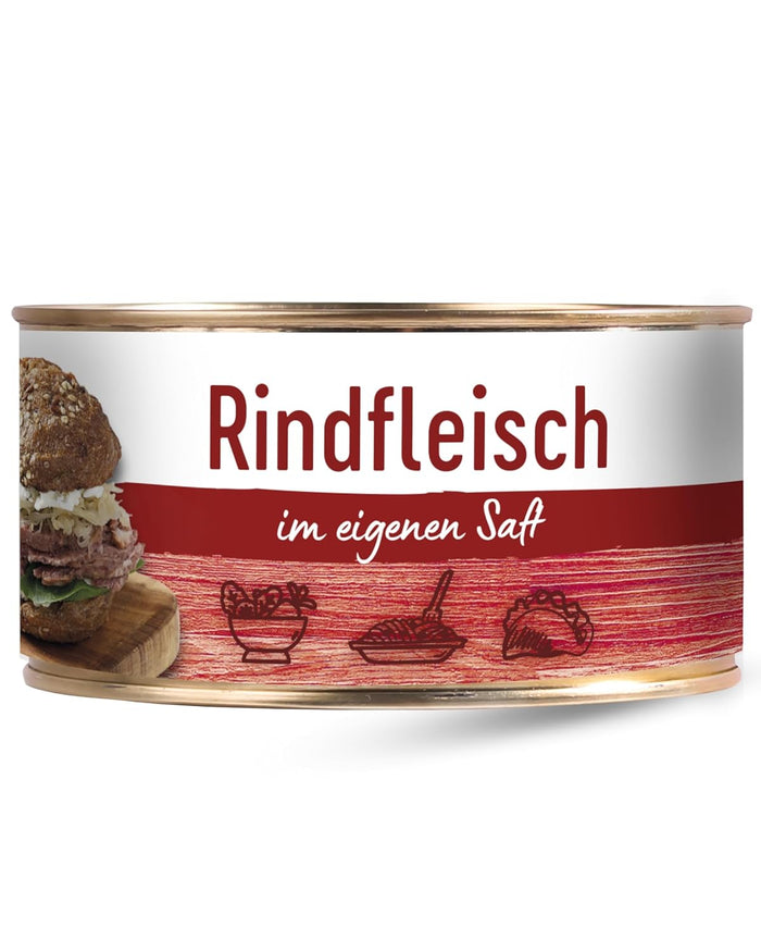 Dreistern Rindfleisch im eigenen Saft 300g