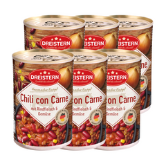 6x Dreistern Chili con Carne 400g (6x400g)