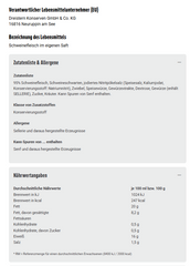 Dreistern Schweinefleisch im eigenen Saft 400g