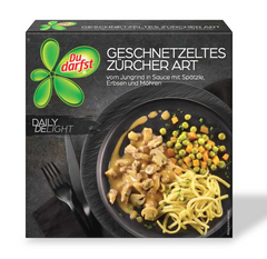 Du Darfst Daily Delight Geschnetzeltes Züricher Art 460g