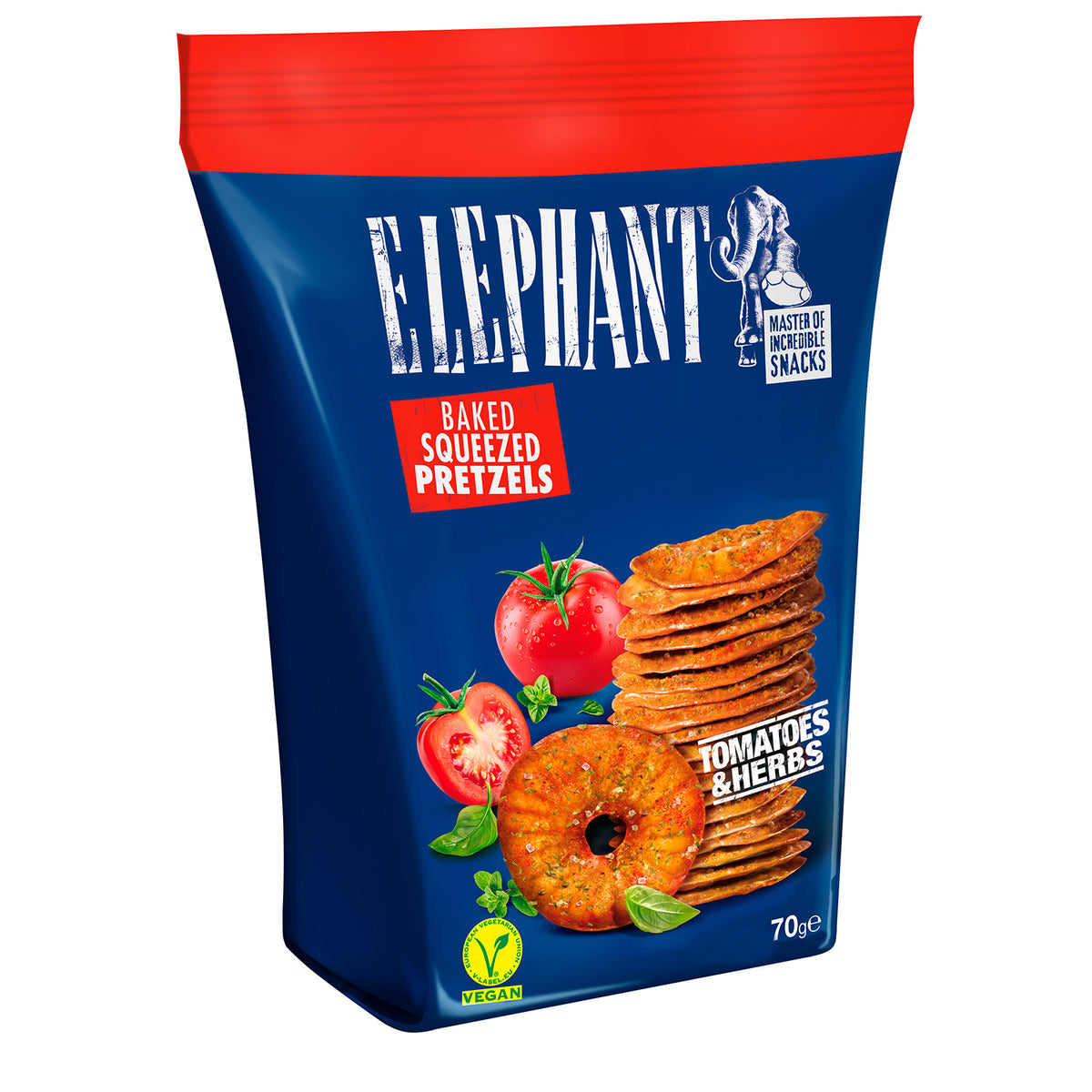 Elephant Pretzels Tomate & Kräuter 70g 70g