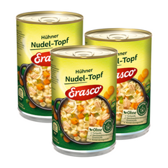 3x Erasco Hühner-Nudeltopf 400g (3x400ml)