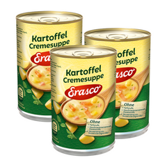 3x Erasco Kartoffel Creme Suppe 390ml (3x390ml)