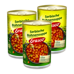 3x Erasco 1 Portion Serbischer Bohneneintopf 400g (3x400g)