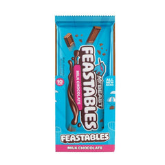 10x Feastables MrBeast Milk Chocolate (10x60g) Neue Sorte! (Kopie)