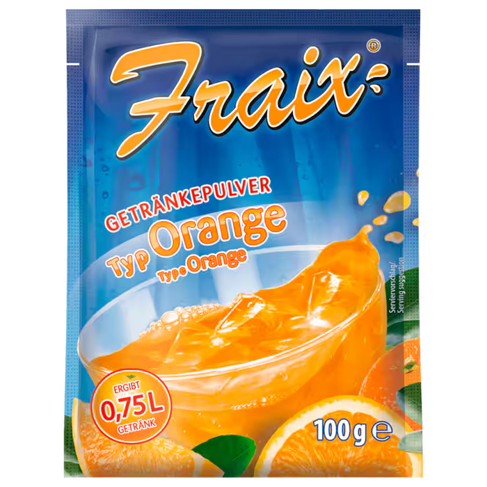 25x Fraix Getränkepulver Typ Orange 100g (25x100g)