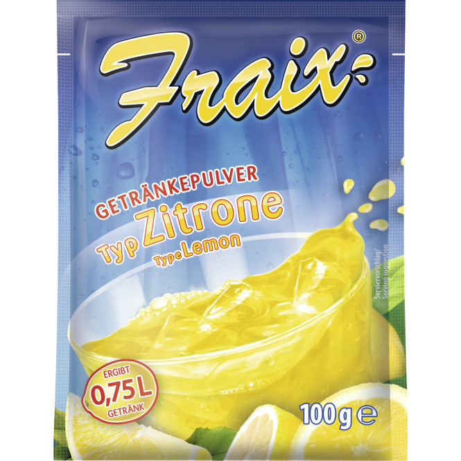 25x Fraix Getränkepulver Typ Zitrone 100g (25x100g)