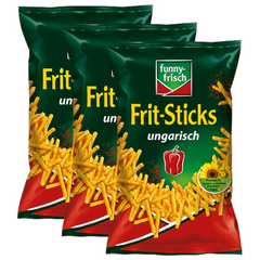 3x funny-frisch Frit-Sticks Ungarisch 100g (3x100g)