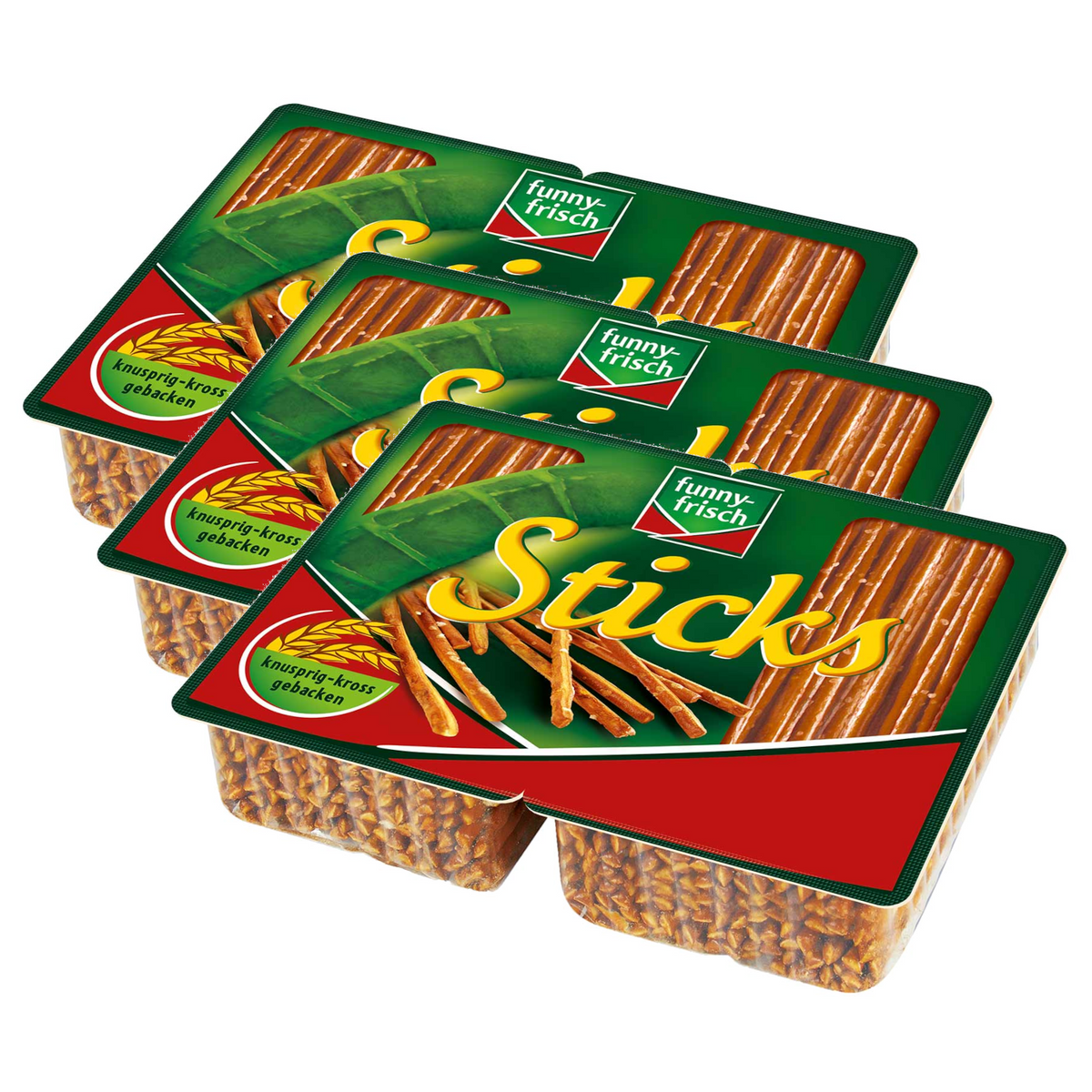 3x Funny-frisch Sticks 200g (3x200g)