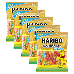 5x Haribo Goldbären Die Sauren 175g (5x175g)